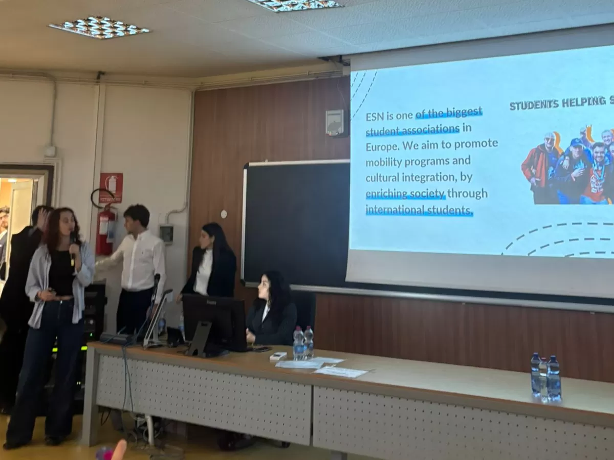 Our president at the opening conference