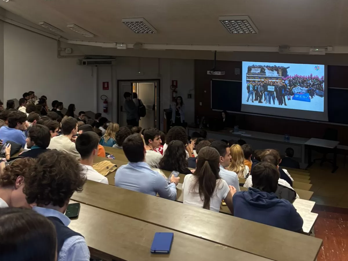 Our president at the opening conference