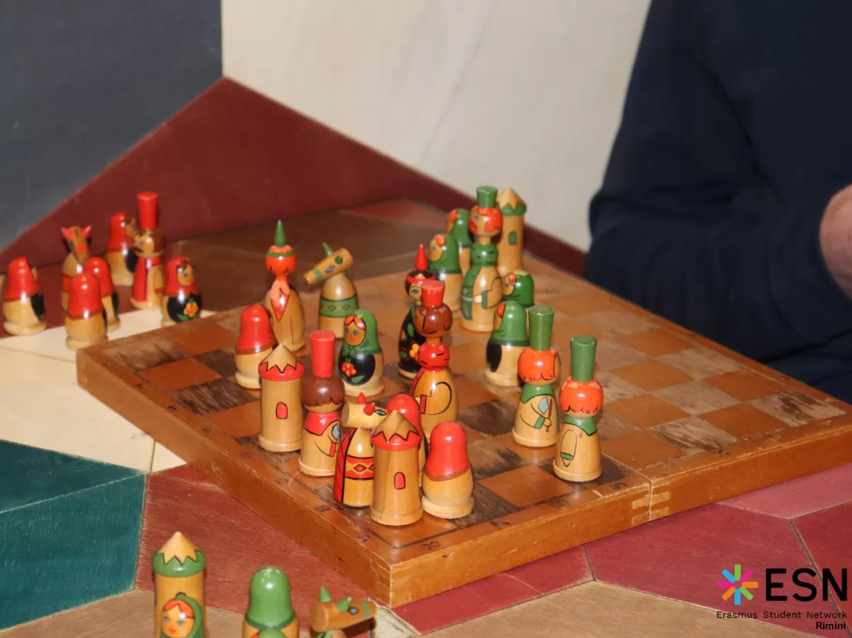 one of the games they are playing in the board game night