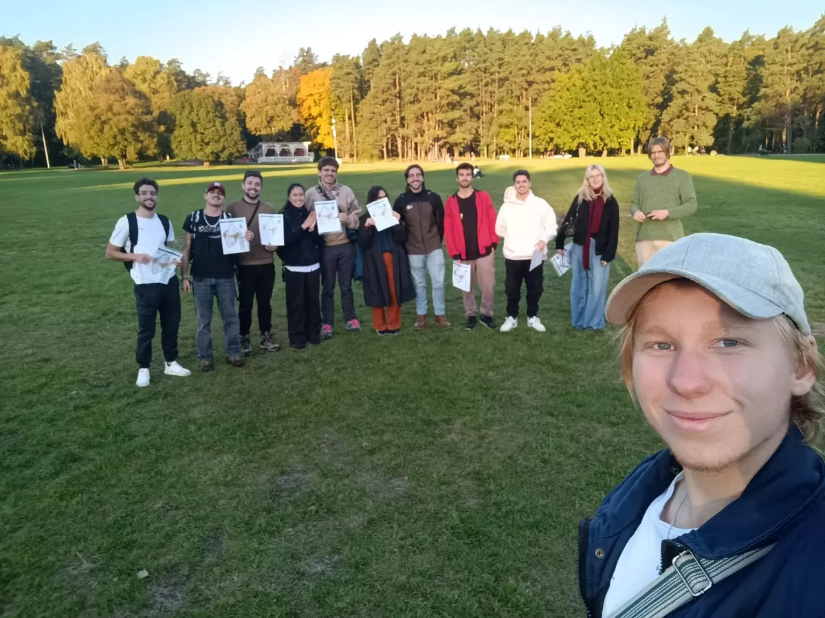 Selfie with the trainer