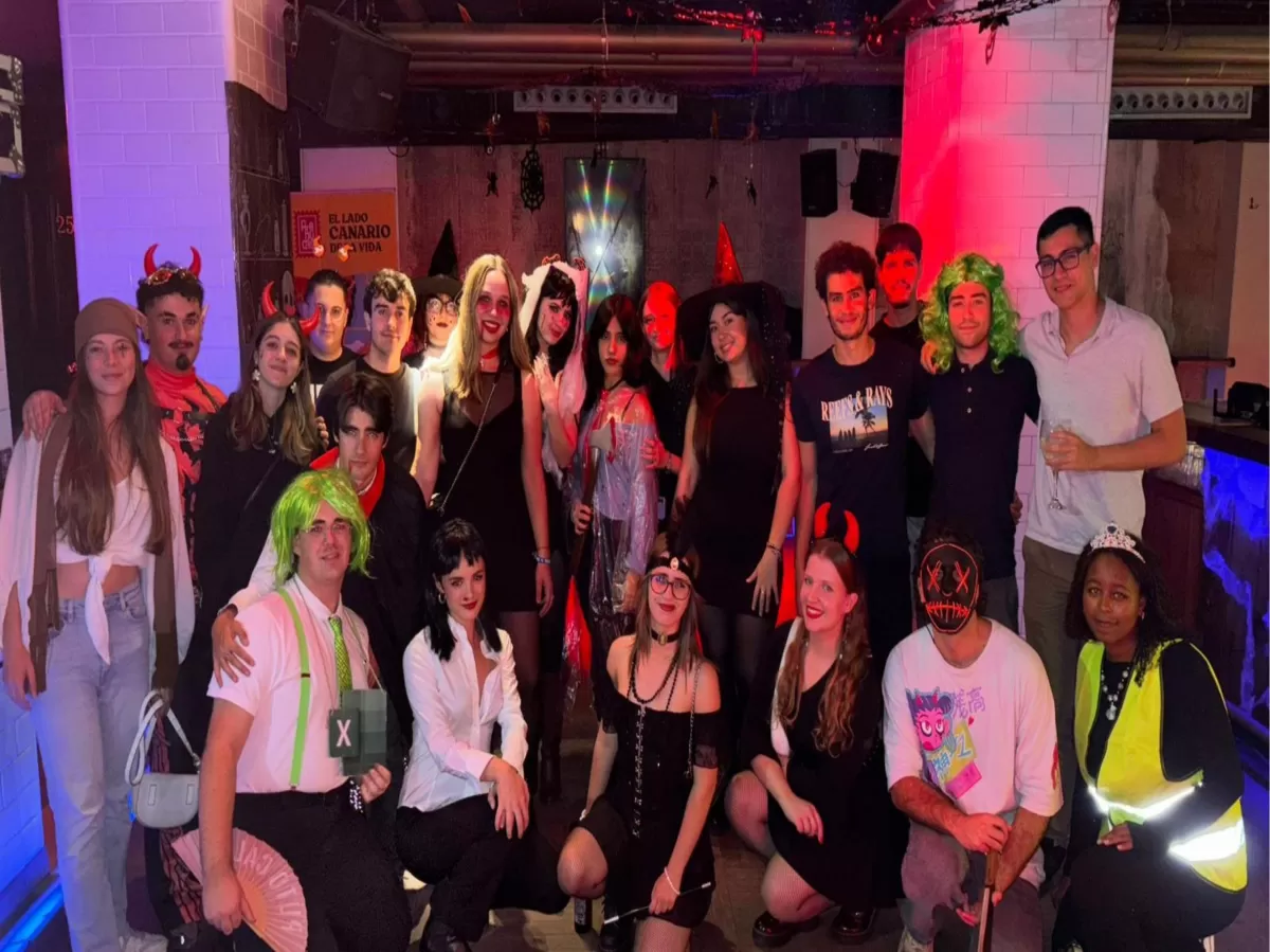 Group photo of people dressed up