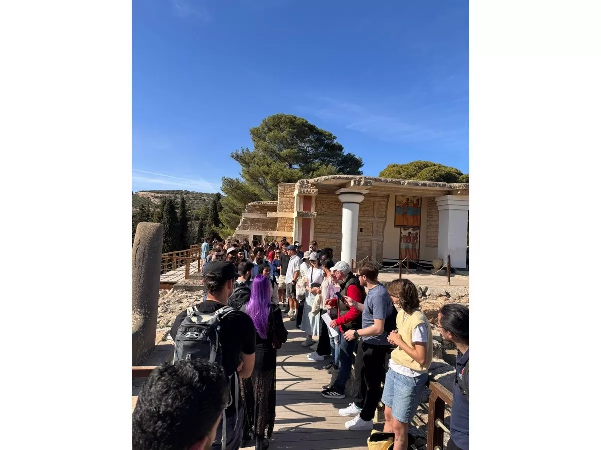 Knossos Palaca Visit and Picnic Memories 2