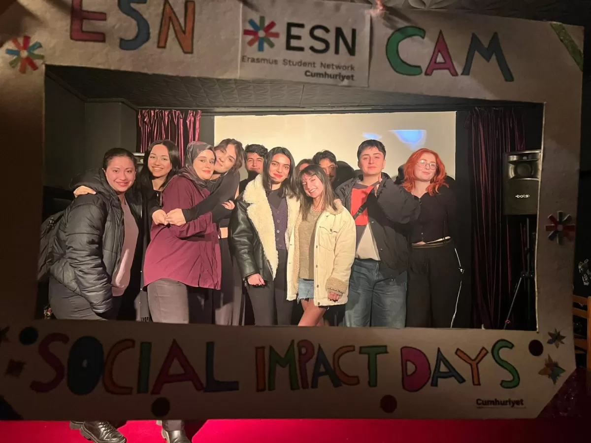 After the movie our members and participants gathered to take group photo.