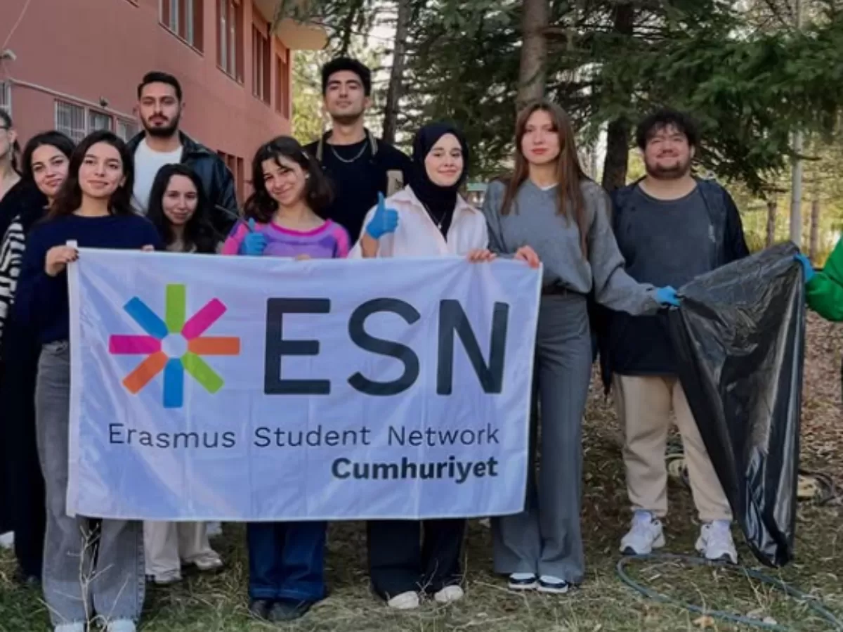 Our members cleaning the environment.