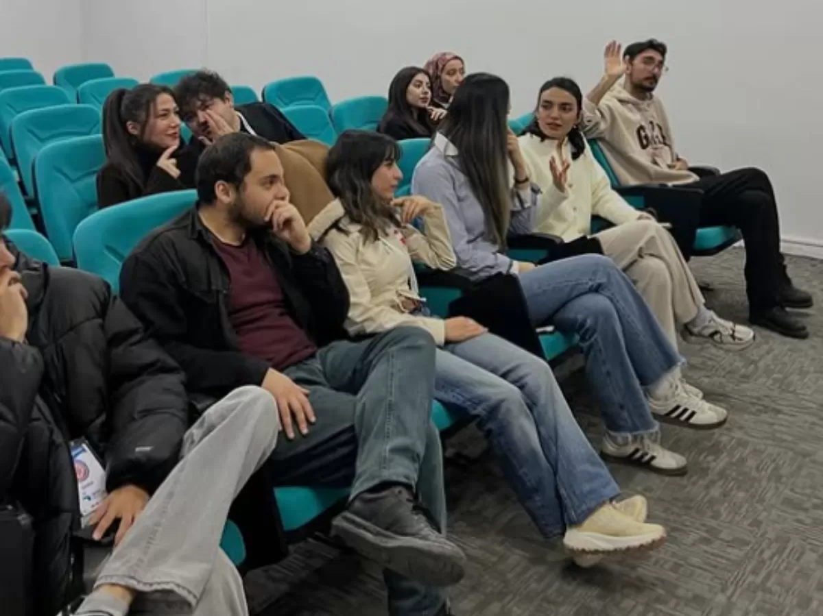 Our members debating about different topics.