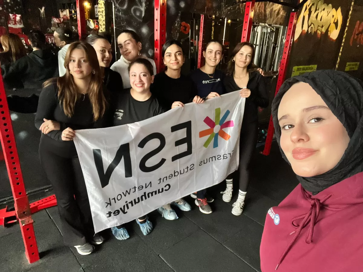 Our members before the event.