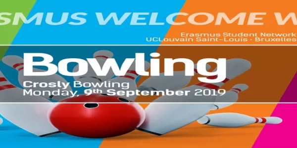 Event banner of the bowling night 