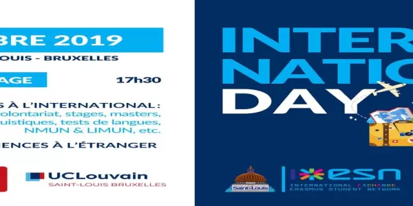 Event banner of the international day