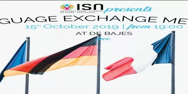 Banner for the ISN Language Exchange Meetup