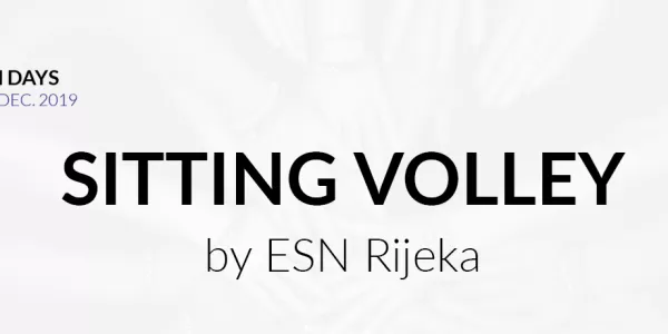 Sitting volley by ESN Rijeka