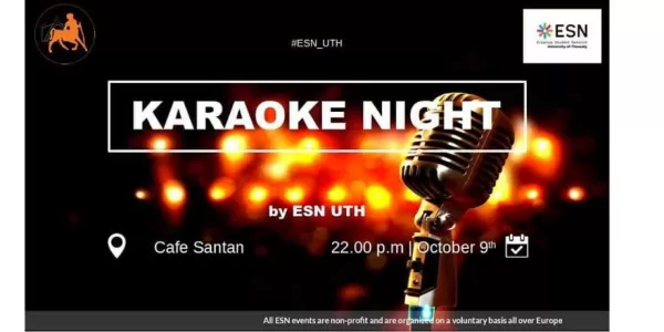 karaoke night by esn uth