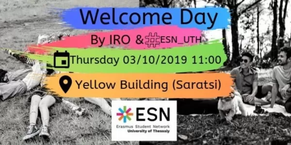 welcome day by IRO and ESN UTH