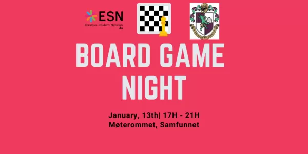 Board game night | ESN Ås & Både Kort og Bredt