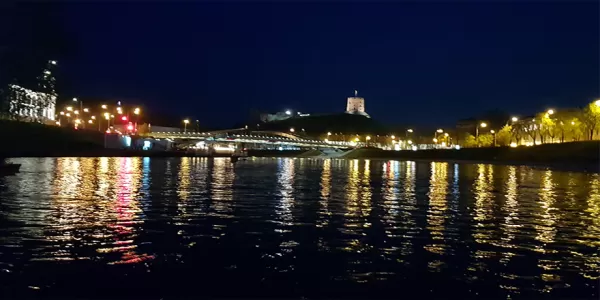 Night Vilnius