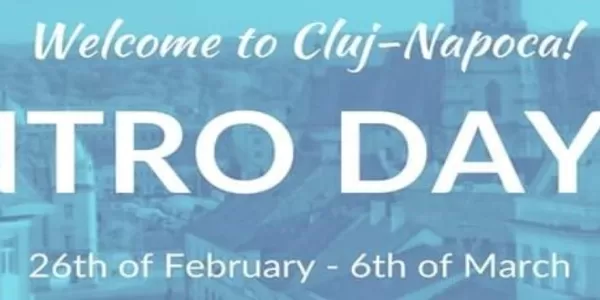 "Intro Days" Cover banner with the city in the background