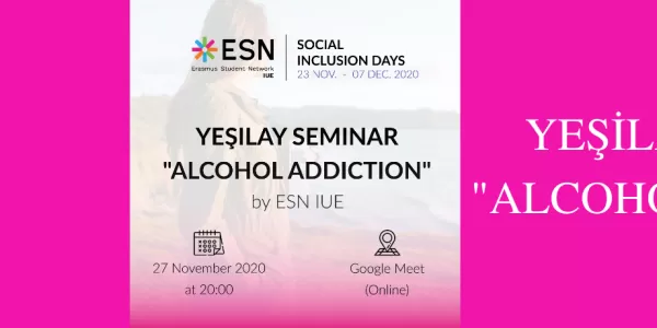 Yeşilay Seminar "Alcohol Addiction"