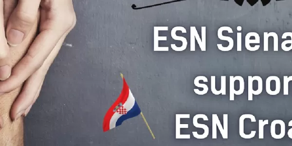 ESN Siena GES supports ESN Croatia