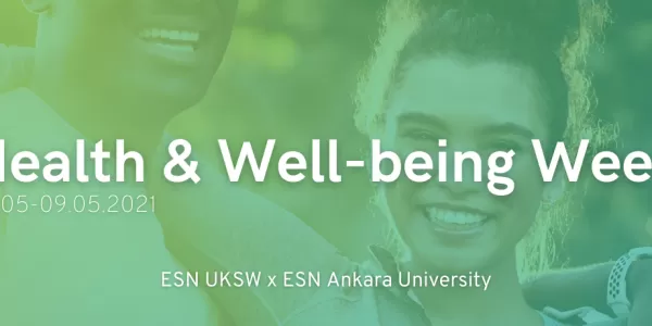 Health and Well-being Week ESN UKSW ESN Ankara University