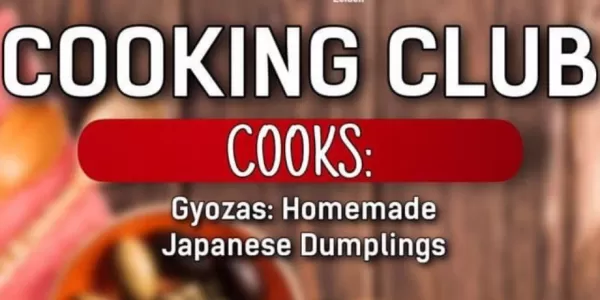 Cooking Club Cooks: Gyozas Homemade Japanese Dumplings Banner