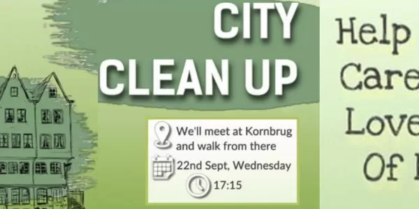 City clean up banner 