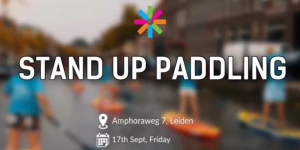 stand up paddling tour banner