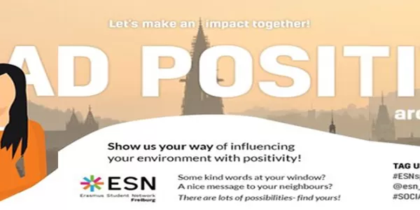 #ESNspreadPositivity Challenge. Let us spread positivity 'round the world!