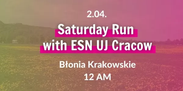 Saturday Run with ESN UJ Cracow
