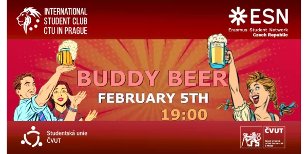 Buddy beer event cover