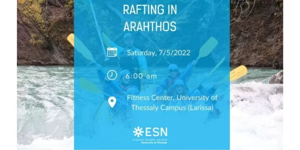 Rafting trip in Arahthos cover image-