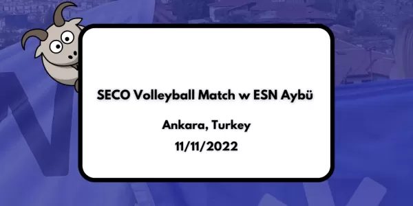 SECO Volleyball Match w ESN Aybü