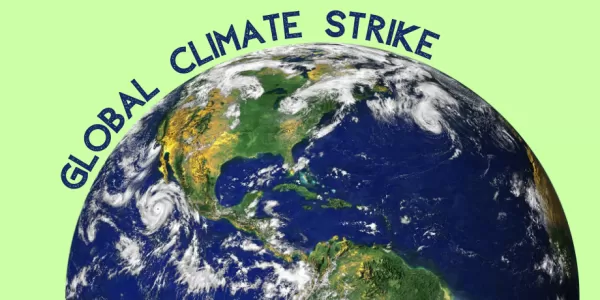 Immagine della terra con scritta "global storie 3 March 2023" e logo ESN Macerata