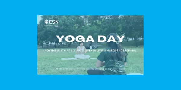 Stock image of yoga in a park