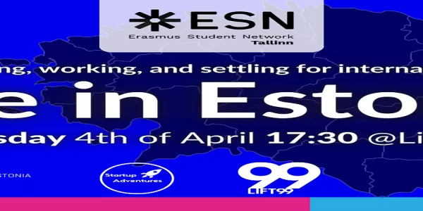 ESN Tallinn hosts Life in Estonia: Studying, working, and settling for internationals