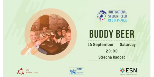 Buddy beer event cover