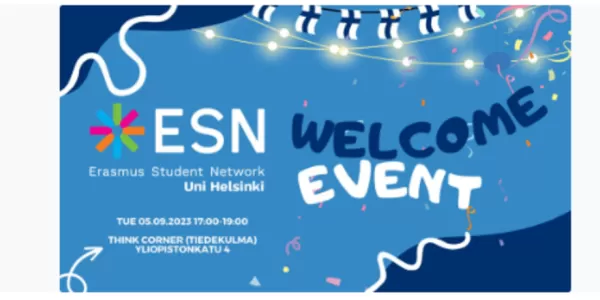 ESN HELSINKI WELCOME EVENT