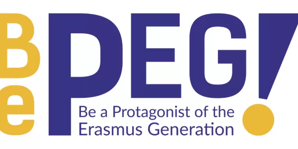 Logo of the project "Become a Protagonist of the Erasmus Generation"