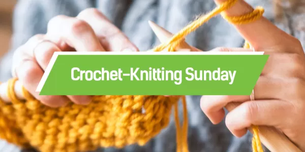 Crochet Knitting Sunday event's cover image