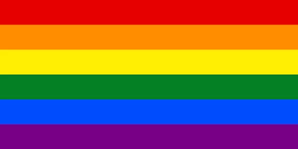 LGBTQIA+ flag, known as the "Rainbow flag"