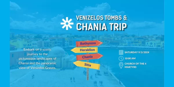 Chania and Venizelos Graves Day Trip