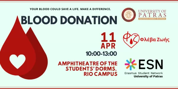 blood donation announcement