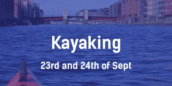 Kayaking event Fall 24