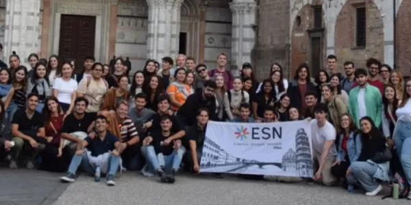 Our group at the end of the tour