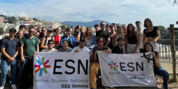 Guys of ESN Genoa and Pavia all together