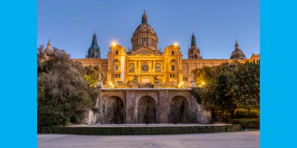 Montjuic fountain