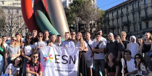 Group Photo in Cadorna Square