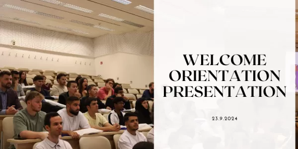 welcome orientation presentation