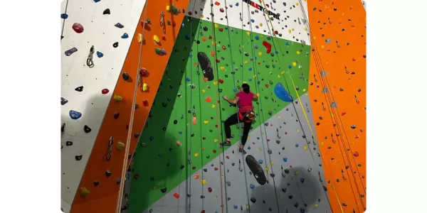 partecipants climbing