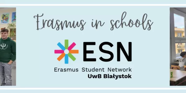 erasmus in shools by ESN UwB