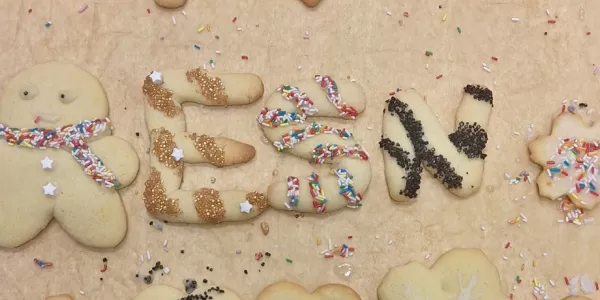 ESN christmas cookies