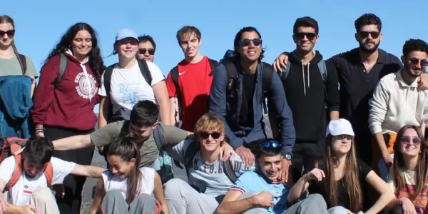 Group picture at Rocca Calascio